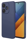 BFS  Xiaomi Redmi 13 4G Kılıf Nano içi Kadife Silikon - Lacivert