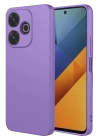 BFS  Xiaomi Redmi 13 4G Kılıf Nano içi Kadife Silikon - Lila