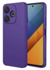 BFS  Xiaomi Redmi 13 4G Kılıf Nano içi Kadife Silikon - Mor