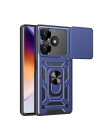 BFS Xiaomi Redmi 13 4G Kılıf Pars Lens Yüzüklü Silikon - Lacivert