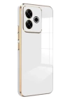 BFS  Xiaomi Redmi 13 4G Kılıf Volet Silikon - Beyaz