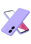 BFS  Xiaomi Redmi 13C Kılıf First Silikon - Lila