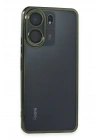 BFS Xiaomi Redmi 13C Kılıf Lensli Silikon - Yeşil