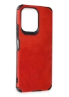 BFS  Xiaomi Redmi 13C Kılıf Loop Deri Silikon - Kırmızı