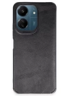 BFS  Xiaomi Redmi 13C Kılıf Loop Deri Silikon - Siyah