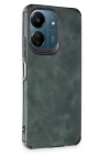 BFS  Xiaomi Redmi 13C Kılıf Loop Deri Silikon - Yeşil