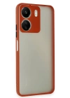 BFS  Xiaomi Redmi 13C Kılıf Montreal Silikon Kapak - Kırmızı