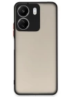 BFS  Xiaomi Redmi 13C Kılıf Montreal Silikon Kapak - Siyah