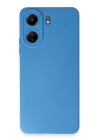 BFS  Xiaomi Redmi 13C Kılıf Nano içi Kadife Silikon - Mavi