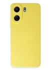 BFS  Xiaomi Redmi 13C Kılıf Nano içi Kadife Silikon - Sarı