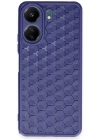 BFS  Xiaomi Redmi 13C Kılıf Petek Silikon Kapak - Lacivert