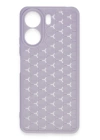 BFS  Xiaomi Redmi 13C Kılıf Petek Silikon Kapak - Lila
