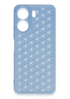 BFS  Xiaomi Redmi 13C Kılıf Petek Silikon Kapak - Mavi