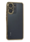 BFS  Xiaomi Redmi 13C Kılıf Razer Lensli Silikon - Gold