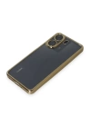 BFS  Xiaomi Redmi 13C Kılıf Razer Lensli Silikon - Gold
