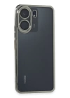 BFS  Xiaomi Redmi 13C Kılıf Razer Lensli Silikon - Gümüş