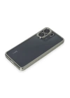 BFS  Xiaomi Redmi 13C Kılıf Razer Lensli Silikon - Gümüş