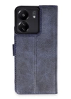 BFS  Xiaomi Redmi 13C Kılıf Trend S Plus Kapaklı Kılıf - Lacivert