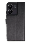 BFS  Xiaomi Redmi 13C Kılıf Trend S Plus Kapaklı Kılıf - Siyah