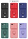 BFS Xiaomi Redmi 13C Kılıf Zuma Kartvizitli Yüzüklü Silikon - Siyah
