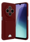 BFS  Xiaomi Redmi 14C Kelvin Kartvizitli Silikon - Bordo
