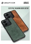 BFS  Xiaomi Redmi 14C Kılıf Aras Deri Kapak - Siyah