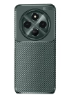 BFS  Xiaomi Redmi 14C Kılıf Auto Focus Karbon Kapak - Koyu Yeşil