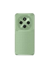 BFS  Xiaomi Redmi 14C Kılıf Auto Focus Karbon Kapak - Su Yeşili