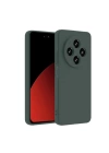 BFS  Xiaomi Redmi 14C Kılıf First Silikon - Koyu Yeşil