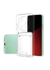BFS  Xiaomi Redmi 14C Kılıf Kart Şeffaf Silikon - Şeffaf