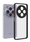 BFS  Xiaomi Redmi 14C Kılıf Montreal Silikon Kapak - Siyah