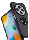 BFS  Xiaomi Redmi 14C Kılıf Montreal Yüzüklü Silikon Kapak - Yeşil