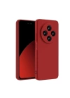 BFS  Xiaomi Redmi 14C Kılıf Nano içi Kadife Silikon - Kırmızı