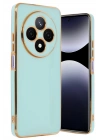 BFS  Xiaomi Redmi 14C Kılıf Volet Silikon - Açık Yeşil