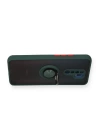 BFS  Xiaomi Redmi 9 Kılıf Montreal Yüzüklü Silikon Kapak - Yeşil