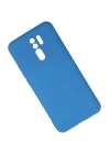 BFS  Xiaomi Redmi 9 Kılıf Nano içi Kadife Silikon - Mavi