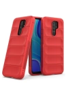 BFS  Xiaomi Redmi 9 Kılıf Optimum Silikon - Kırmızı