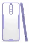 BFS Xiaomi Redmi 9 Kılıf Platin Silikon - Lila
