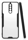 BFS Xiaomi Redmi 9 Kılıf Platin Silikon - Siyah