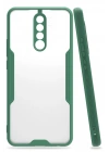 BFS  Xiaomi Redmi 9 Kılıf Platin Silikon - Yeşil