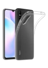 BFS  Xiaomi Redmi 9A Kılıf Lüx Şeffaf Silikon - Şeffaf
