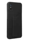BFS  Xiaomi Redmi 9A Kılıf Mega Standlı Silikon - Siyah