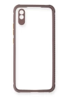 BFS  Xiaomi Redmi 9A Kılıf Miami Şeffaf Silikon - Açık Mor