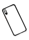 BFS  Xiaomi Redmi 9A Kılıf Miami Şeffaf Silikon - Siyah