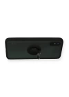BFS  Xiaomi Redmi 9A Kılıf Montreal Yüzüklü Silikon Kapak - Siyah