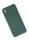 BFS  Xiaomi Redmi 9A Kılıf Nano içi Kadife Silikon - Koyu Yeşil