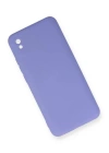 BFS  Xiaomi Redmi 9A Kılıf Nano içi Kadife Silikon - Lila