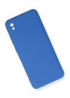BFS  Xiaomi Redmi 9A Kılıf Nano içi Kadife Silikon - Mavi