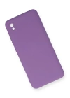 BFS  Xiaomi Redmi 9A Kılıf Nano içi Kadife Silikon - Mor