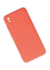 BFS  Xiaomi Redmi 9A Kılıf Nano içi Kadife Silikon - Turuncu